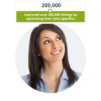 Improved over 200,000 listings by optimising their Item Specifics image
